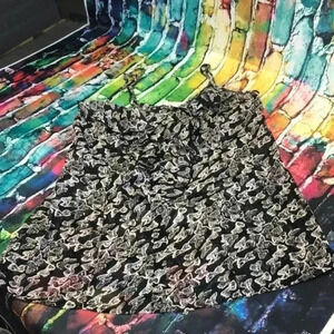 Love fire size large black & white butterfly print